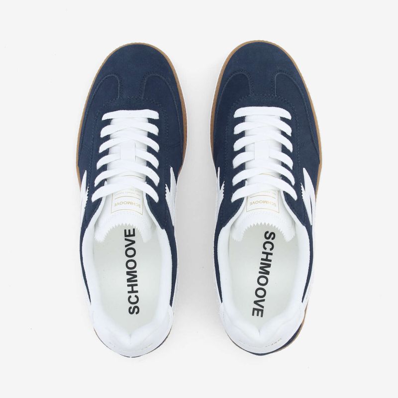 SHEFFIELD JOGGER M - SUEDE/NAPPA - NAVY/WHITE